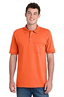 Port & Co™ Core Blend Jersey Knit Pocket Polo - KP55P