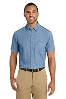 Port & Co™ Short Sleeve Value Denim Shirt - SP11