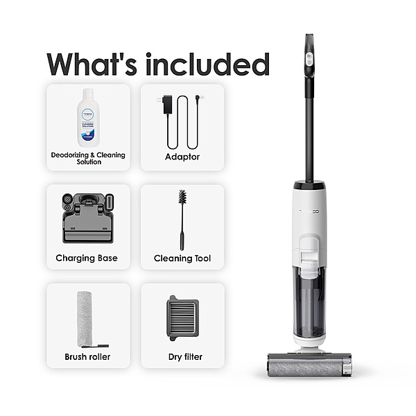 iFLOOR 5 SERIES Cordless Wet & Dry Floor Washer Vacuum Cleaner 6,000Pa Suction Power - Unboxed deal