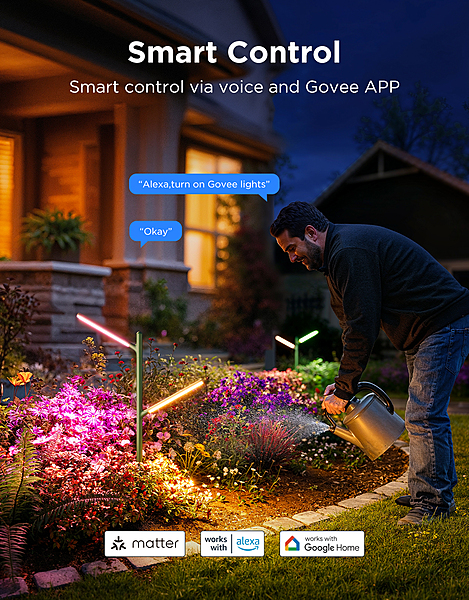 Govee RGBICWW Garden Lights