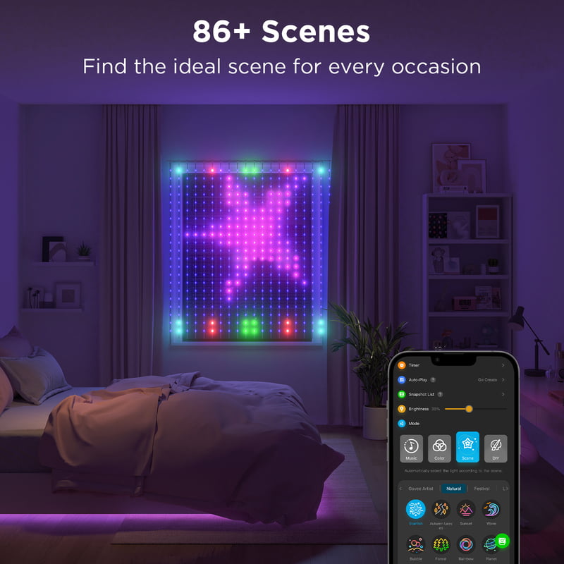 Govee Curtain Light NETFLIX CO-BRANDING