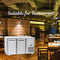 Suitable for Restaurant: Blue Star Kitchen Refrigerator-2 Door Under Counter Freezer-GC Series Suitable for Restaurant: Blue Star Kitchen Refrigerator-2 Door Under Counter Freezer-GC Series