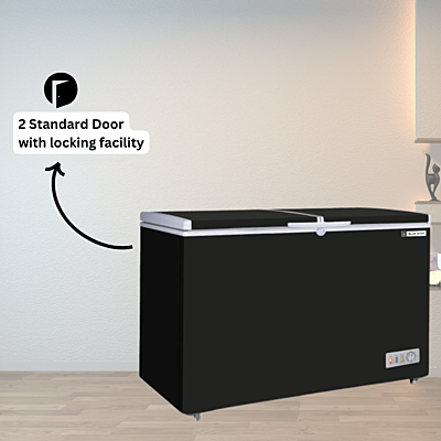 Blue Star CHFK275DGS-Black with its Convertible Compartment Switched to Freezer Mode Blue Star CHFK275DGS-Black with its Convertible Compartment Switched to Freezer Mode