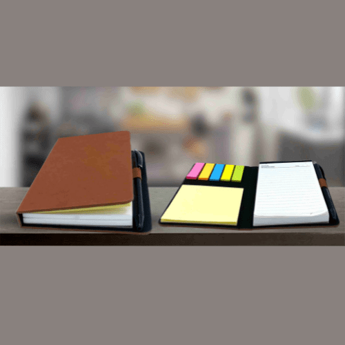 Note Pads and sticky notes with Thermal PU Cover
