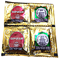 Gopuram Brand Turmeric, Kumkum Combo Set for Gifting All Occasions-Pack of 5