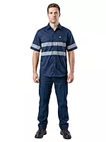 Hi-Viz Vented S/S Workshirt