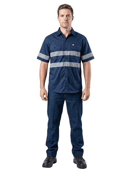 Hi-Viz Vented S/S Workshirt