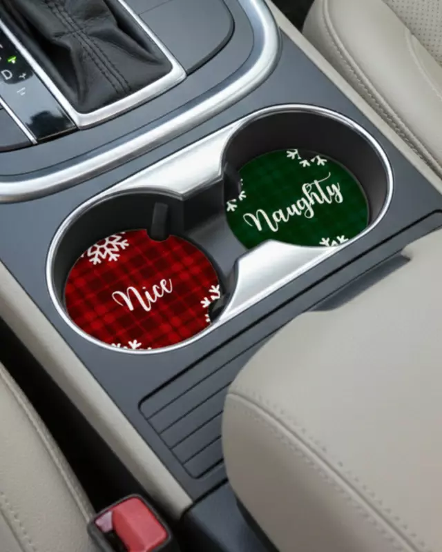 Christmas Car Coasters
