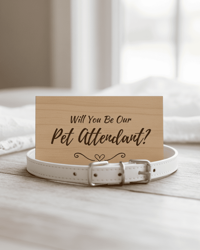 Pet Attendant Proposal Cards