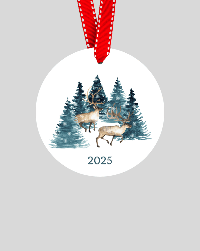 Deer 2025 Ornament