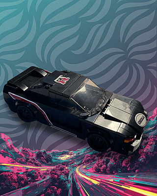 Nissan Skyline GTR R32 - Generic Plastic Brick Assembly Puzzle Kit Nissan Skyline GTR R32 - Generic Plastic Brick Assembly Puzzle Kit