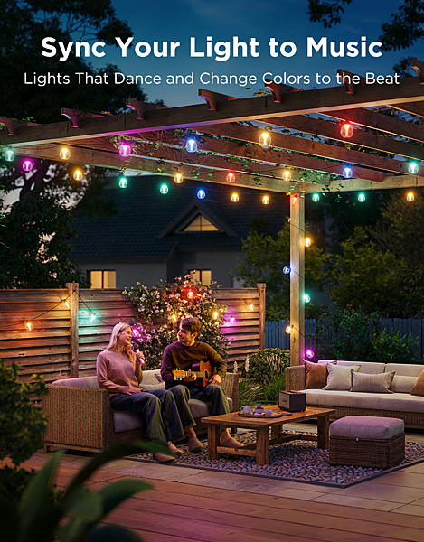 Govee RGBICW Outdoor String Lights - Unboxed Deal