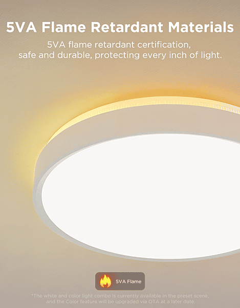 Govee 15inch RGBICWW + RGBICWW Round Smart Ceiling Light