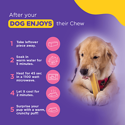 Yak Cheese Chew Turmeric - L (3 Pcs)