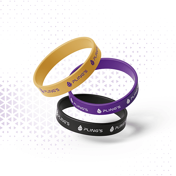 Pulseira de Silicone para Adultos