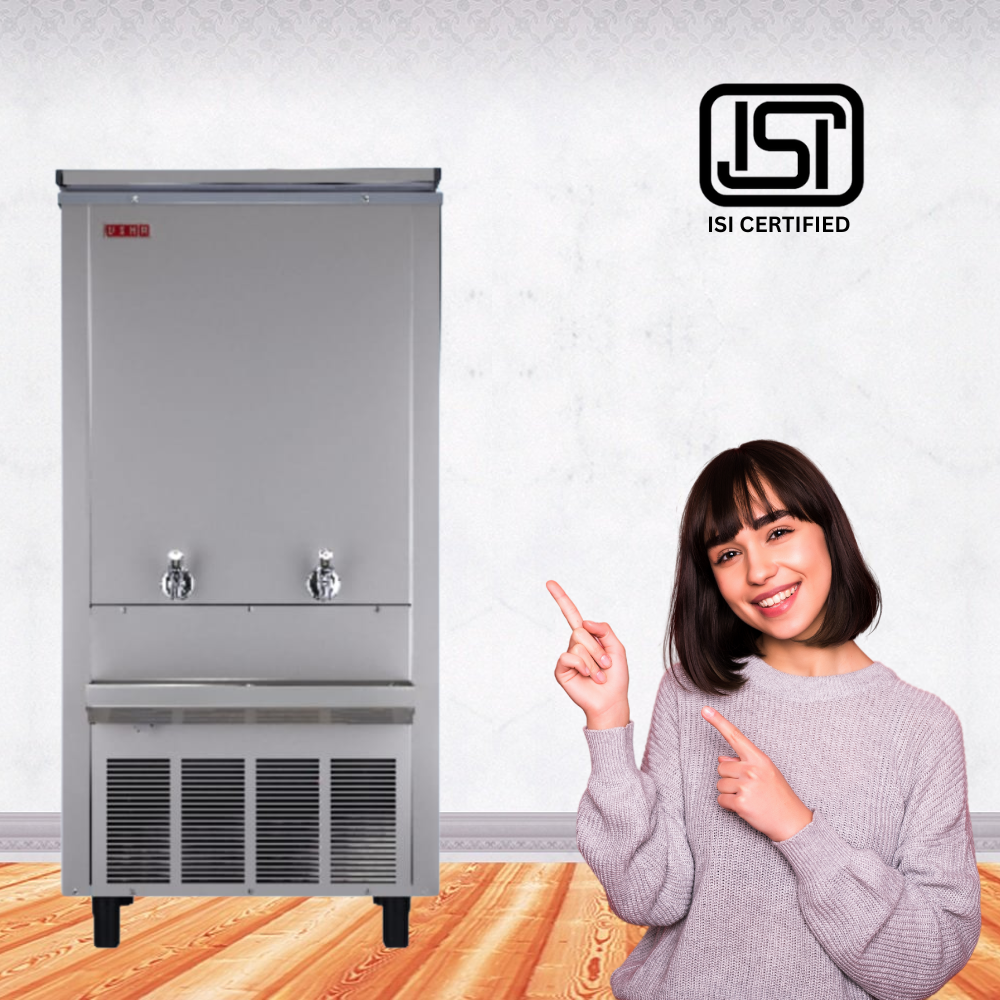 Usha SS150150RC water cooler for large factories and institutions. Usha SS150150RC water cooler for large factories and institutions.