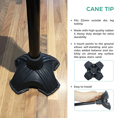 9008 four point cane tip