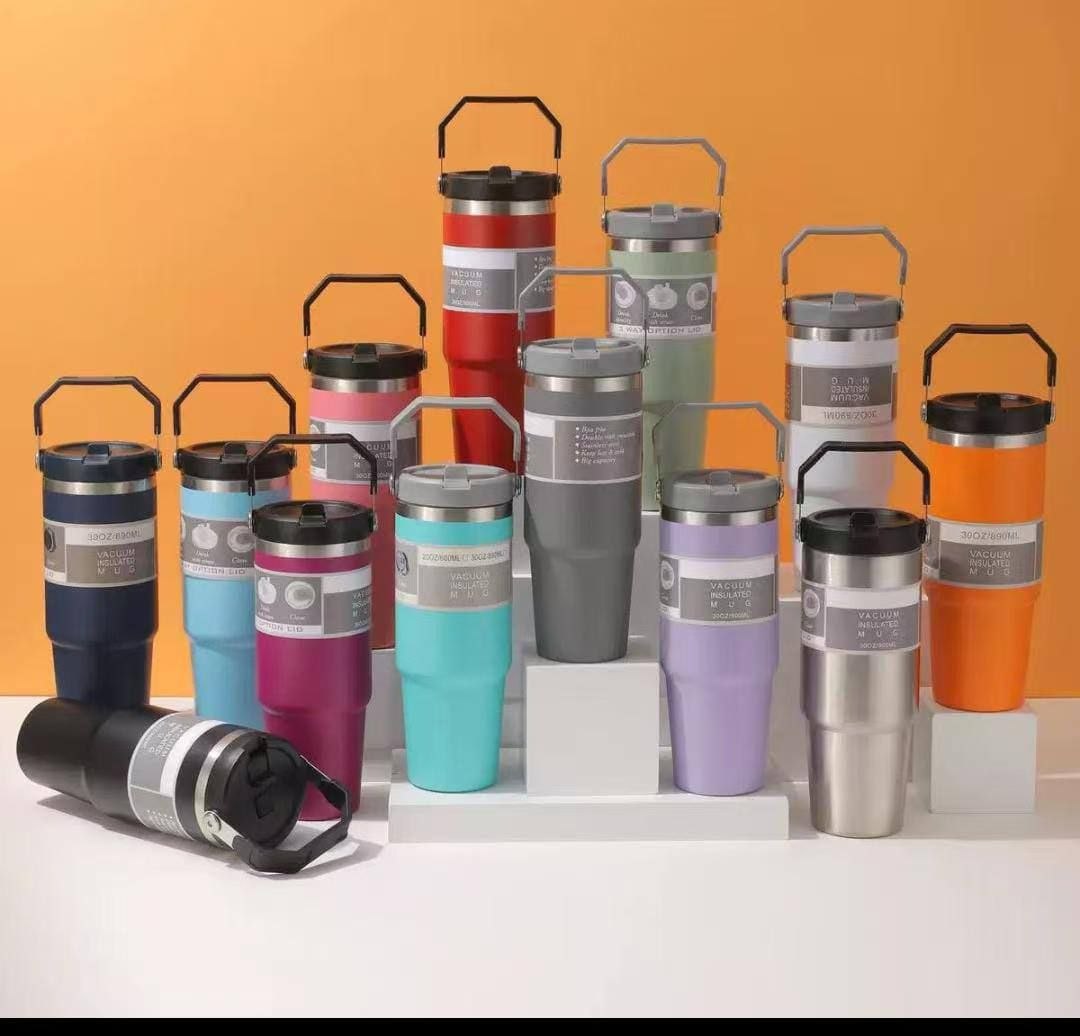900ML (30oz) STAINLESS STEEL INSULATED VACUUM CUP