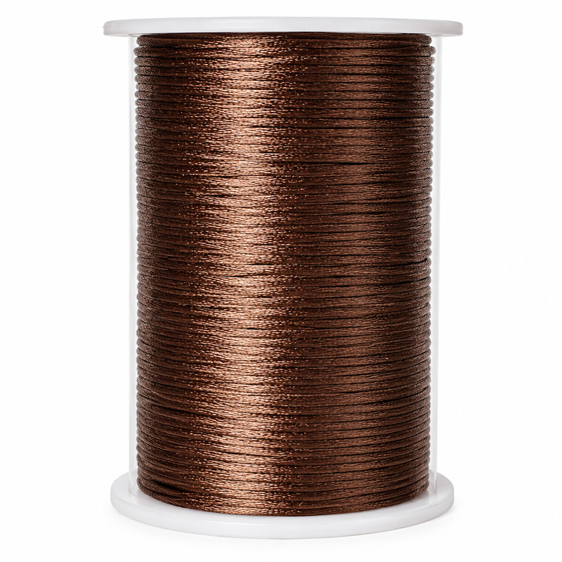 Cordon Seda 52 Cafe Rollo X 144 Yardas Cordon Seda 52 Cafe Rollo X 144 Yardas