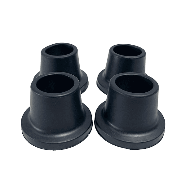 Universal shower chair tips (square) 9027BK