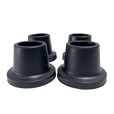 Universal shower chair tips (square) 9027BK