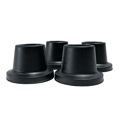 Universal shower chair tips (square) 9027BK