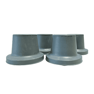 Universal shower chair tips (square) 9027GY