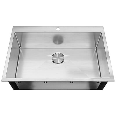 33-inch Drop-in Kitchen Sink Single Bowl - 902879