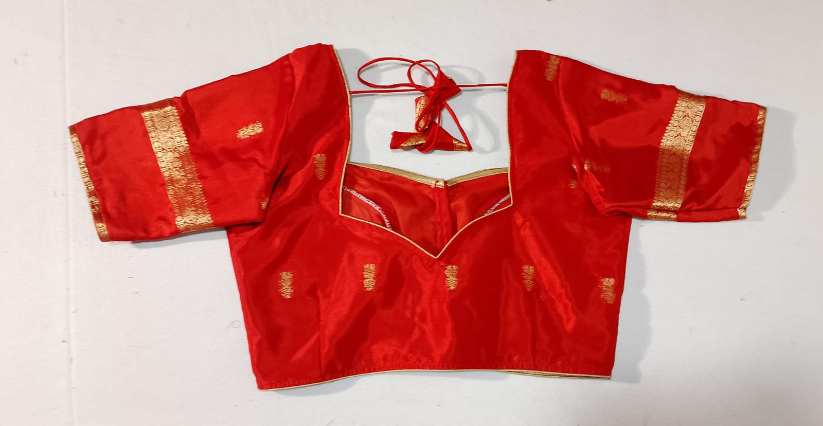 N341: Ready To Ship Beautiful Soft Silk Saree With Stitched Blouse