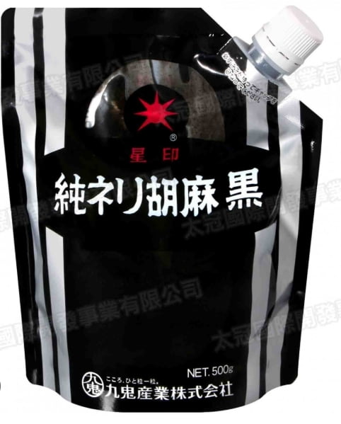 * Kuki Hoshijirushi Jun Neri Goma Kuro 500g 12/1.1lbs