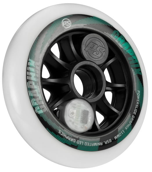 POWERSLIDE WHEELS Graphix 110mm, white, Pcs.