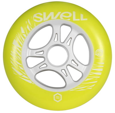 POWERSLIDE WHEELS Swell 110mm SHR, yellowflash, Infinity Core, Pcs.