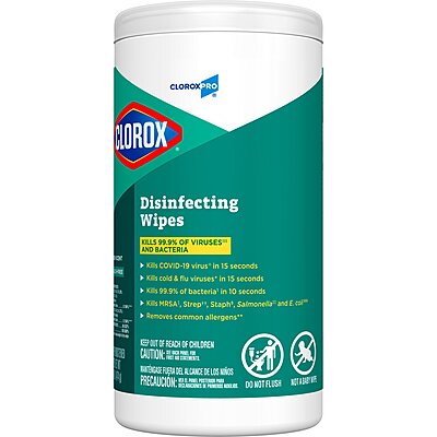 CloroxPro™ Clorox® Surface Disinfectant Premoistened Wipes Fresh Scent (CN/75CT)