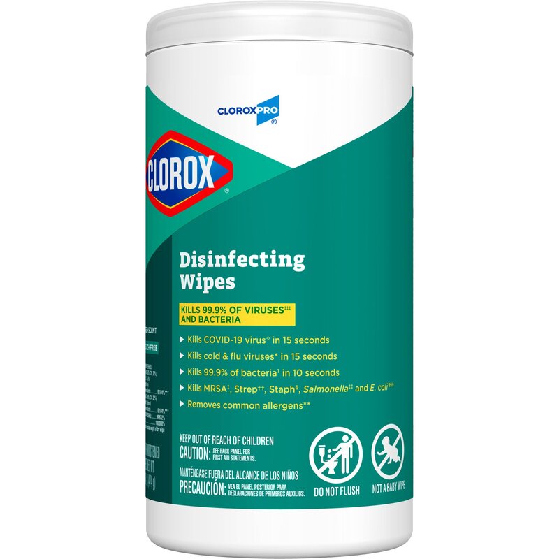CloroxPro™ Clorox® Surface Disinfectant Premoistened Wipes Fresh Scent (CN/75CT)