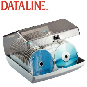 LOCKABLE CD BOX- 80CD'S DATALINE 90955