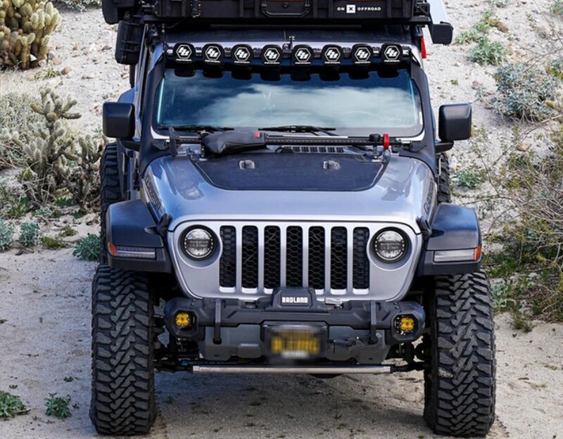 Jeep Gladiator JT (2018-Present) 90W Hood Flexible Solar Panel