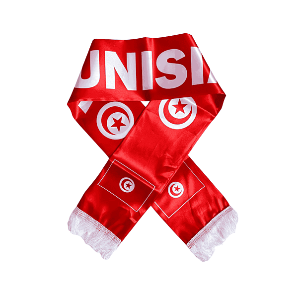 TUNISIA World Cup 2026 Scarf 14x135cm
