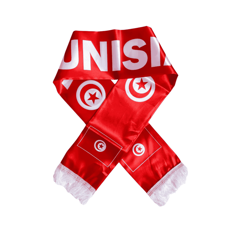 TUNISIA World Cup 2026 Scarf 14x135cm