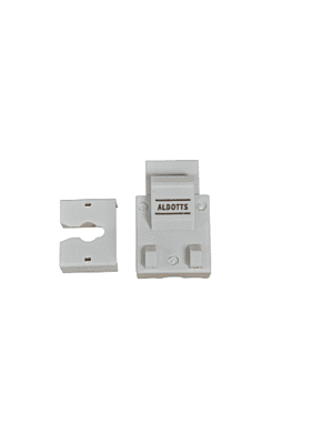 Cat 6 90 Degree UTP Keystone Jack Dual IDC
