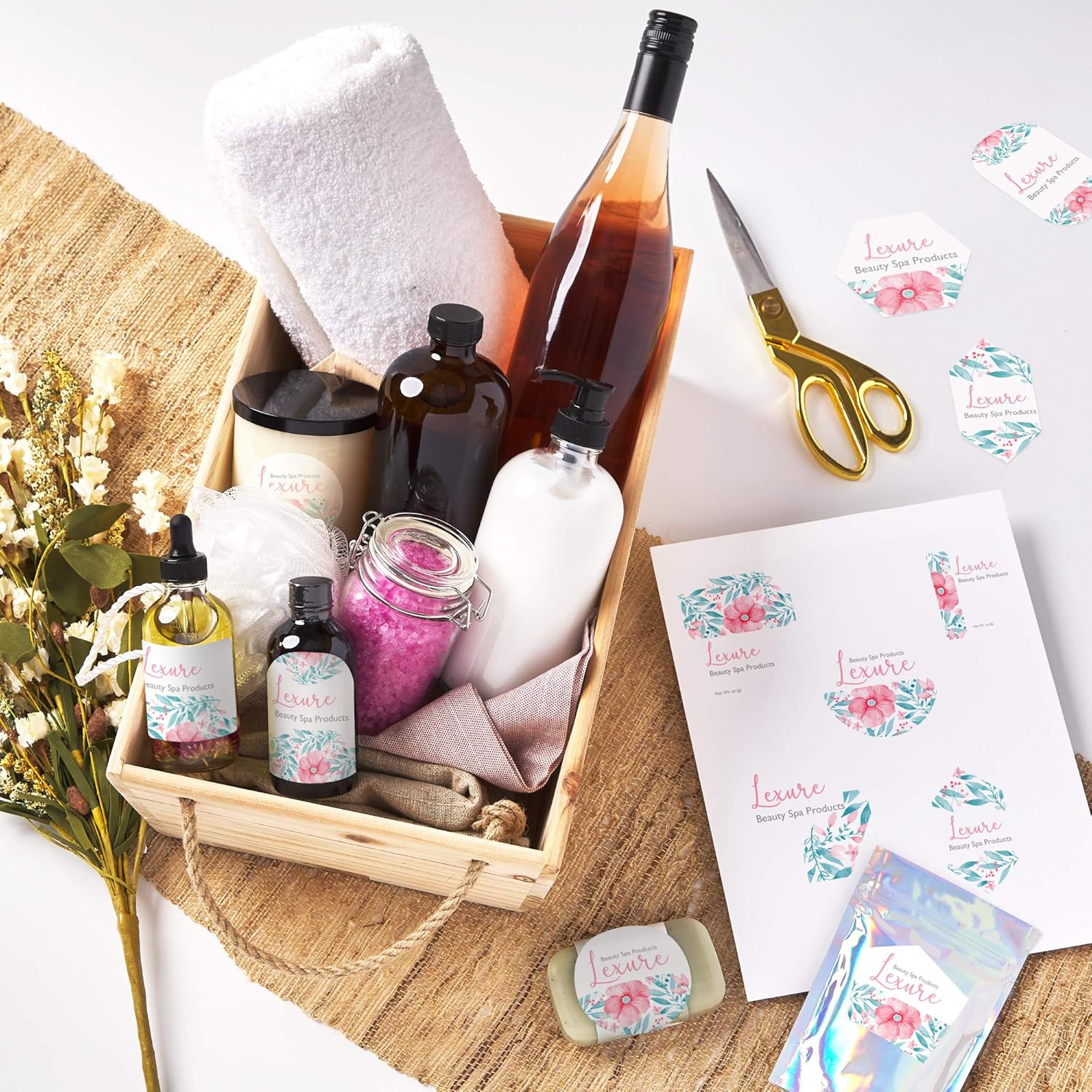 Avery Durable Waterproof Rectangle Labels, Sure Feed Technology, 10" x 7", 10 Total, Oil and Tear-Resistant Waterproof Labels, Laser/Pigment-Based Inkjet Printable 10 labels