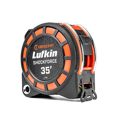 CRESCENT LUFKIN Shockforce Dual-Sided Tape Measure 1-3/16"