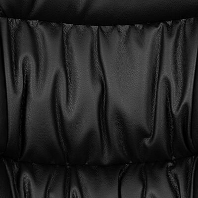 Flash Furniture Fundamentals Big & Tall Swivel LeatherSoft Office and Gaming Chair, Ergonomic Office Chair with Padded Armrests and Adjustable Height, Black