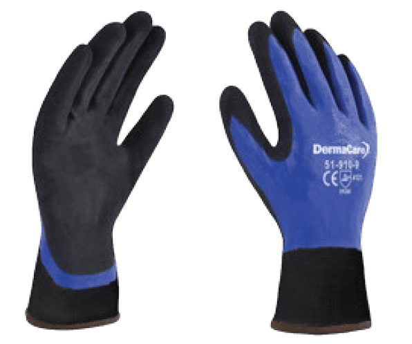 GUANTE NYLON REC NITRILO AZUL 51-910