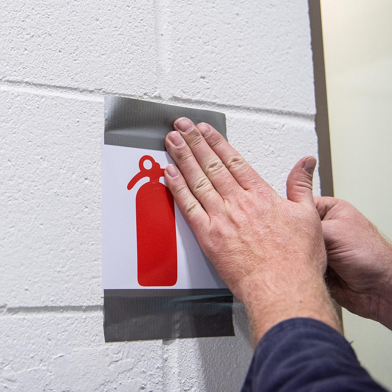 3M Value Duct Tape 1900, Silver Color, Thin Duct Tape, High Tack Adhesive, Moisture Resistant, 1.88 in x 50 yd, 5.8 mil