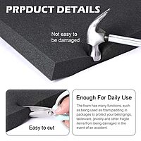 hojas espuma fenólica 16 x 12 x 1"