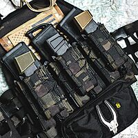 HIGH SPEED GEAR Double Decker TACO Pouch Double Stack Magazine Holster