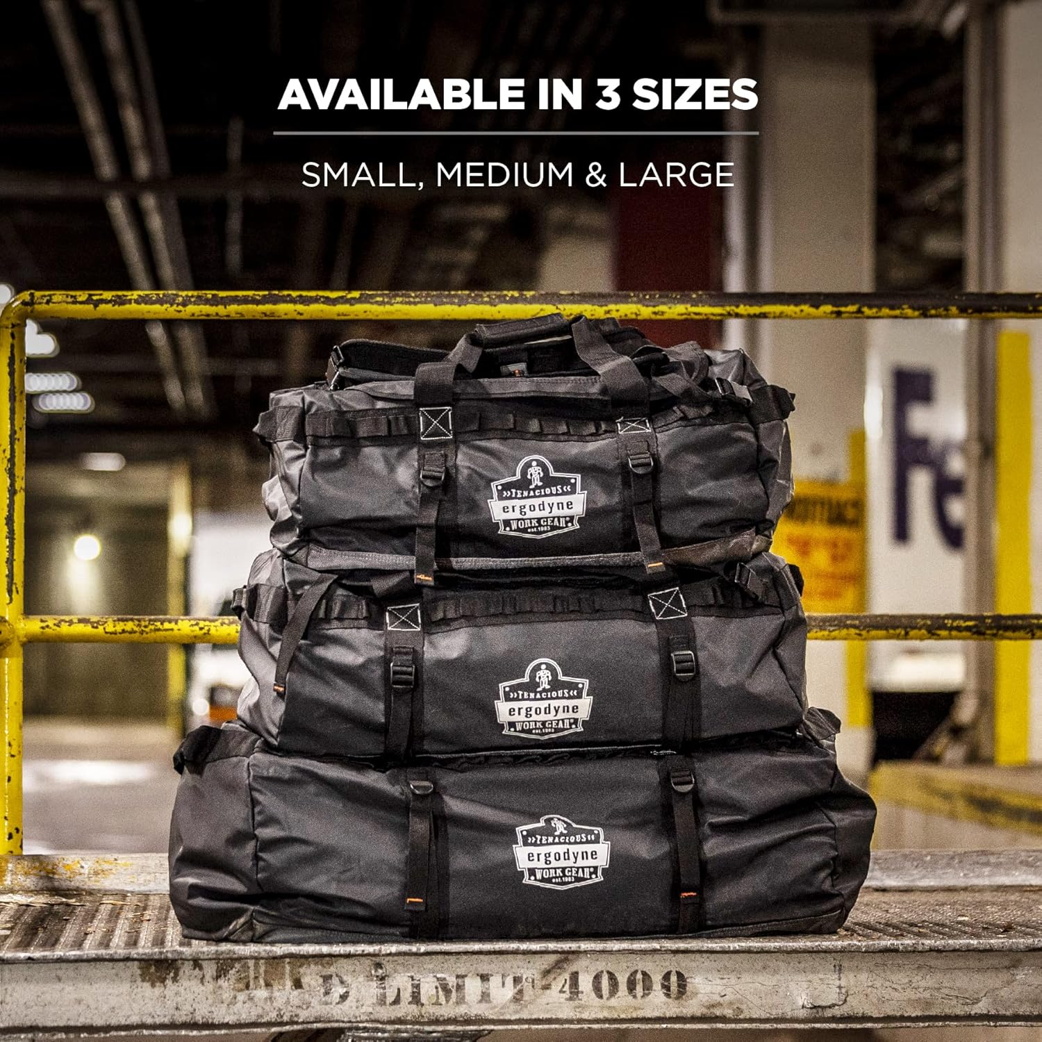ERGODYNE Arsenal 5030 Water-Resistant Tarpaulin Duffel Bag