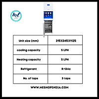 Specification of bottle less water dispenser | Atlantis Big Plus