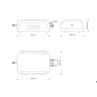 Marmo Elettromeccanica Master 5000 Power Supply - 220/110 Volt