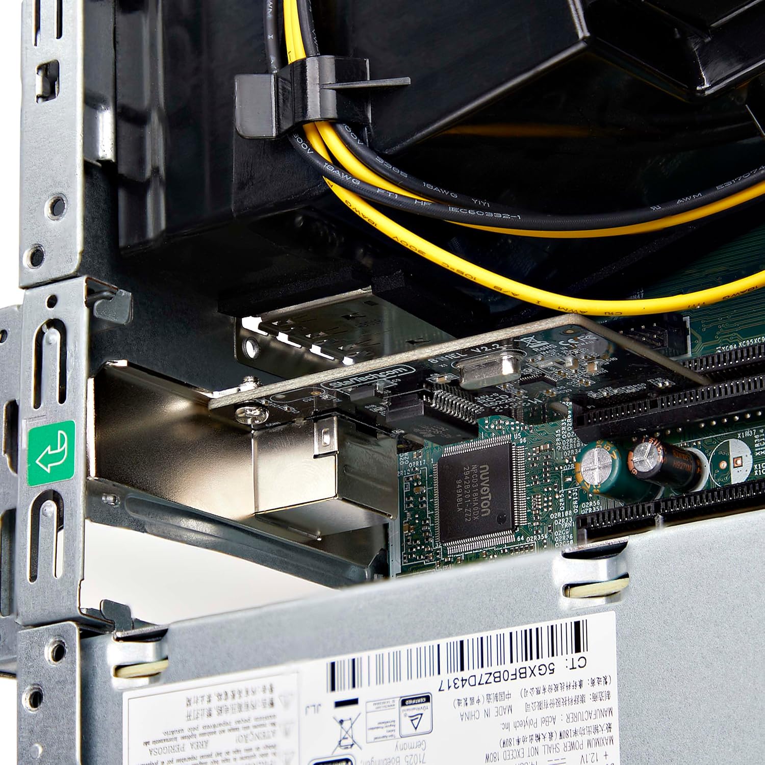 StarTech.com 1-Port Gigabit PCIe Network Adapter Card, Low-Profile NIC, PCI Express LAN Card, Realtek RTL8111H, TAA Compliant